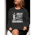 Coolest Boston Terrier Grandma Dog Women Crewneck Sweatshirt, funny gift