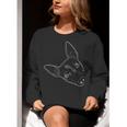 Dog American Hairless Terrier Women Crewneck Sweatshirt, funny gift