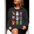 Pig Spooky Ghost Witch Boo-Jee Horror Pumpkin Pig Halloween Women Crewneck Sweatshirt, funny gift