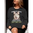 Siberian Husky Professional Human Trainer Women Crewneck Sweatshirt, funny gift