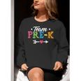 Team Pre-K Shirt PreSchool Teacher Student Back To School Women Crewneck Sweatshirt, funny gift