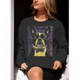 Vintage Boston Terrier Dog Women Crewneck Sweatshirt, funny gift