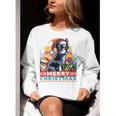 Boston Terrier Santa Claus Coffee Mug Merry Christmas Dogs Women Crewneck Sweatshirt, Boston Terrier Christmas Sweatshirts, funny gift