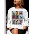 Funny Boston Terrier Quote In My Boston Terrier Era Cool Dog Men Women Women Crewneck Sweatshirt, funny gift