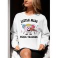 Little Miss Music Teacher Music Teacher Team Women Crewneck Sweatshirt, funny gift
