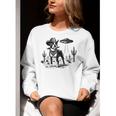 Vintage Boston Terrier UFO Western Wild West Dog Mom Dad Women Crewneck Sweatshirt, Boston Terrier Mom Sweatshirts, Boston Terrier Dad Sweatshirts, funny gift