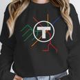 Boston T Subway Map Vintage MBTA Women Crewneck Sweatshirt, funny design