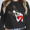 Boston Terrier Bostie Dog Kids Women Girls Women Crewneck Sweatshirt, funny design