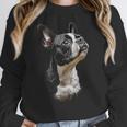 Boston Terrier Dog Graphic Pet Art Boston Terrier For Men Women Kids Women Crewneck Sweatshirt, funny design