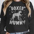 Boxer Dog Mama Halloween Women Crewneck Sweatshirt, funny design