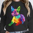 Dog Lover Boston Terrier Dog Colorful Boston Terrier Men Women Kids Women Crewneck Sweatshirt, funny design