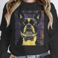Vintage Boston Terrier Dog Women Crewneck Sweatshirt, funny design