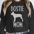 Vintage Boston Terrier Mom Dog Owner Bostie Mother Women Crewneck Sweatshirt, Mom Gifts, Boston Terrier Mom Gifts, funny design