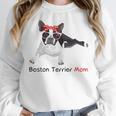 Boston Terrier Mom Bandana Boston Terrier Dog Women Crewneck Sweatshirt, Mom Gifts, Boston Terrier Mom Gifts, funny design