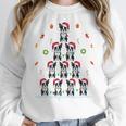 Boston Terrier Xmas Tree Lights For Men Women Boston Terrier Women Crewneck Sweatshirt, funny design