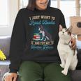 Boston Terrier American Gentleman Bibliophile Book Lover Women Crewneck Sweatshirt, American Boston Terrier Sweatshirts, gift for family, gift for coworker