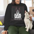 Boston Terrier American Gentleman Personal Stalker Dog Lover Women Crewneck Sweatshirt, American Boston Terrier Sweatshirts, gift for family, gift for coworker