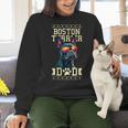 Boston Terrier Dad Boston Bull Bostie Dog Women Crewneck Sweatshirt, Boston Terrier Dad Sweatshirts, gift for family, gift for coworker