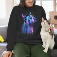 Boston Terrier Dog For a Boston Terrier Mom Women Crewneck Sweatshirt, Boston Terrier Mom Sweatshirts, gift for family, gift for coworker