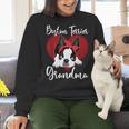 Boston Terrier Grandma Dog Owner Boston Terrier For Men Women Women Crewneck Sweatshirt, gift for family, gift for coworker