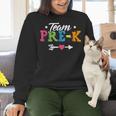 Team Pre-K Shirt PreSchool Teacher Student Back To School Women Crewneck Sweatshirt, gift for family, gift for coworker