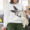 Boston Terrier Bostie Dog Kids Men Women Crewneck Sweatshirt, gift for family, gift for coworker