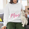 Boston Terrier Mom Boston Terrier Mom Women Crewneck Sweatshirt, Boston Terrier Mom Sweatshirts, gift for family, gift for coworker