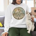 Sedona Arizona Nature Mountains Hiking Outdoors Women Crewneck Sweatshirt, gift for family, gift for coworker