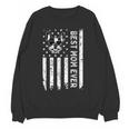 Best Boston Terrier Dog Mom Ever USA Flag For Men Women Kids Women Crewneck Sweatshirt, novelty gifts, funny gifts