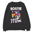 Boston Terrier Bostie Dog Breed Pet Bostie Mom Women Crewneck Sweatshirt, novelty gifts, funny gifts