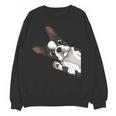Boston Terrier Bostie Dog Kids Boys Girls Women Crewneck Sweatshirt, novelty gifts, funny gifts