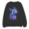 Boston Terrier Dog For a Boston Terrier Mom Women Crewneck Sweatshirt, novelty gifts, funny gifts