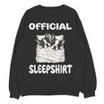 Boston Terrier Dog Official Sleepshirt Pajamas Nightgown For Men Women Girls Kids Women Crewneck Sweatshirt, novelty gifts, funny gifts