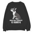 Boston Terrier Dog Owner Grandma Women Crewneck Sweatshirt, novelty gifts, funny gifts