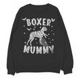 Boxer Dog Mama Halloween Women Crewneck Sweatshirt, novelty gifts, funny gifts