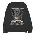 Labrador Retriever Lab Professional Human Trainer Women Crewneck Sweatshirt, novelty gifts, funny gifts