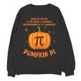 Pumpkin Pie Pi Math Teacher Shirt Halloween Men Adult Women Crewneck Sweatshirt, novelty gifts, funny gifts