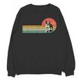 Retro Vintage Boston Terrier Dog Lover Boston Terrier Mom Women Crewneck Sweatshirt, novelty gifts, funny gifts