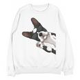 Boston Terrier Bostie Dog Kids Men Women Crewneck Sweatshirt, novelty gifts, funny gifts