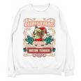 Boston Terrier My Christmas Spirit Dog Santa Claus X-Mas Women Crewneck Sweatshirt, novelty gifts, funny gifts