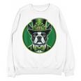 Boston Terrier Dog St Patricks Day Irish Pet Lover Men Women Kids Women Crewneck Sweatshirt, novelty gifts, funny gifts