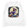 Cute Boston Terrier Halloween Costume Dog Lover Women Girls Women Crewneck Sweatshirt, novelty gifts, funny gifts