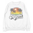 Myrtle Beach South Carolina Retro 70s Vintage Vacation Women Crewneck Sweatshirt, novelty gifts, funny gifts