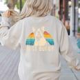 Boston Terrier Boston-Bulldog Women's Sweatshirt Back Print Sand