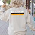 Germany Vintage Women's Sweatshirt Back Print Sand