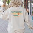 Sedona Women's Sweatshirt Back Print Sand
