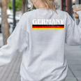 Germany Vintage Women's Sweatshirt Back Print Ash