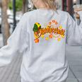 Oktoberfest German Beer Festival October Women's Sweatshirt Back Print Ash