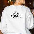 Furologist Puppy Stylist Cute Dog Groomer Men Women Women's Sweatshirt Back Print White
