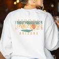 Sedona Women's Sweatshirt Back Print White